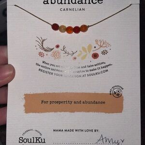 Abundance Carnelian Necklace